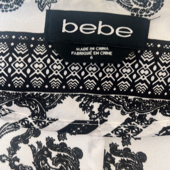 Bebe| Printed Asymmetrical Jacket - Picture 5 of 5